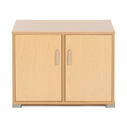 Supporting image for Y17212 - Candy Colours - Low 2 Door Storage Cupboard - W700