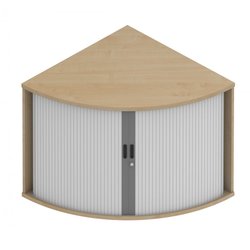 Supporting image for Wilmington Storage - Tambour Desk End