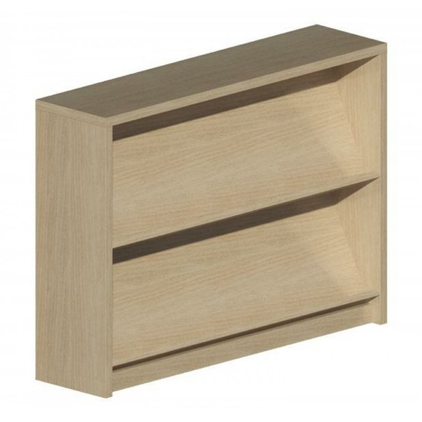 Supporting image for Workshape Display Bookcase - 2 Shelf