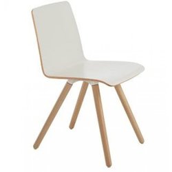 Supporting image for Oslo Conference Chair - White Veneer