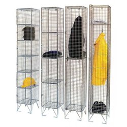 Supporting image for Mesh Lockers - Six Door