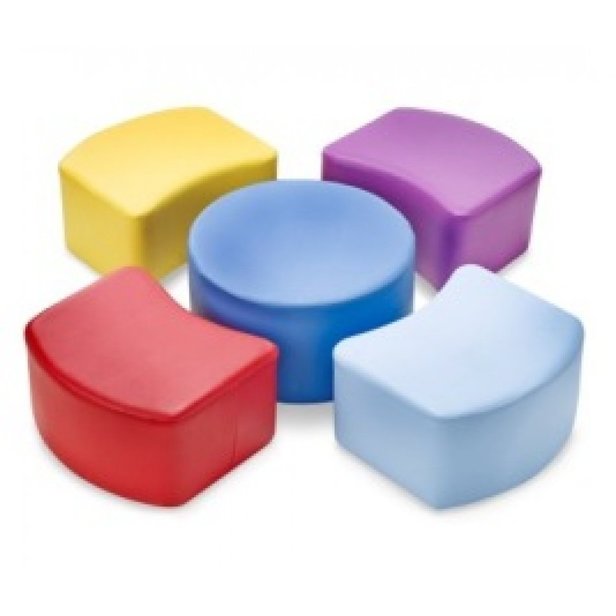 Supporting image for Modular Circular Seating (Set of 5)