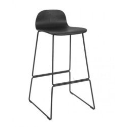 Supporting image for Y366340-BL - Skagen High Bar Stool ( Black)