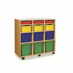 Supporting image for 12 Tray Variety Storage Unit - 3 Column