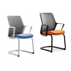 Supporting image for Chester Mesh Back Cantilever Chair