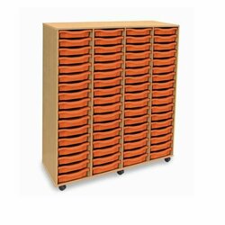 Supporting image for 64 Shallow Tray Storage Unit - With/Without Doors