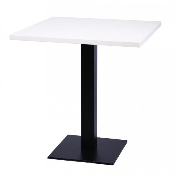 Supporting image for Barletta caf Black Cast 600mm Square Dining Base