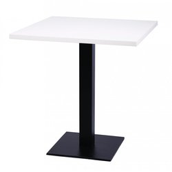 Supporting image for Barletta caf Black Cast 800mm Square Dining Base