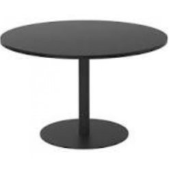 Supporting image for Barletta caf Black Cast 600mm Trumpet Dining Base