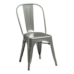 Supporting image for Gun Metal Side Chair