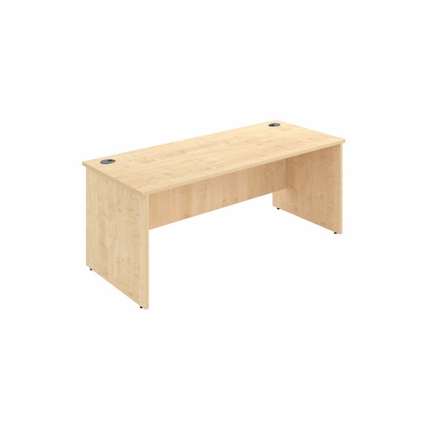 Supporting image for Y705525 - Wilmington Rectangular Panel Leg Desk - D800 x W1800mm