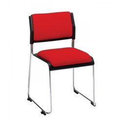 Supporting image for Kraft Sled Frame Sidechair - Fully Upholstered