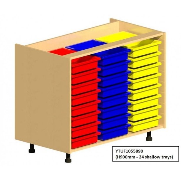 Supporting image for Workshape Fitted 1050 3 Column Tray Unit - image #5