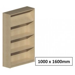 Supporting image for Workshape Library Bookcase with Display Shelf 1000 - image #6