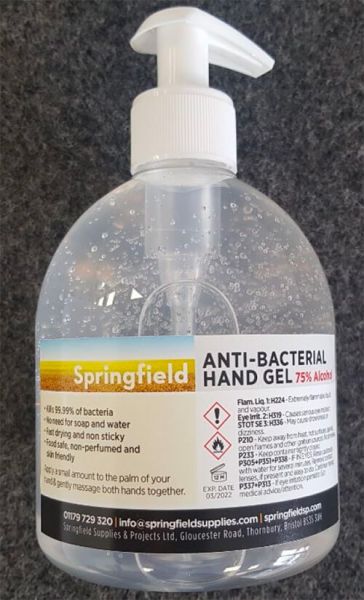 Springfield Educational Furniture Hand Gel